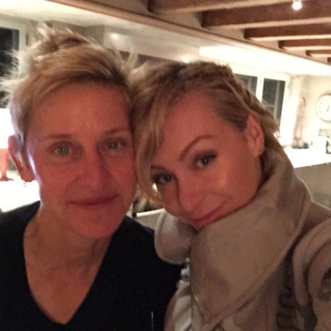 Ellen DeGeneres, Portia De Rossi, Instagram